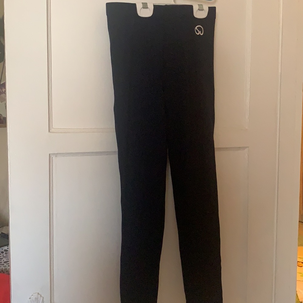 ST. JOHN BY MARIE GRAY NAVY BLUE leggings pants Sz S - Picture 2 of 8